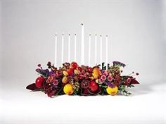 Hanukkah Centerpiece in New York, NY | FLOWERS BY RICHARD NYC Hanukkah Centerpiece in New York, NY | FLOWERS BY RICHARD NYC